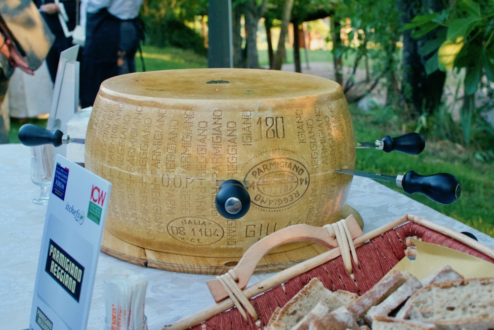 Il Parmigiano Reggiano di 36 mesi Sponsor della manifestazione