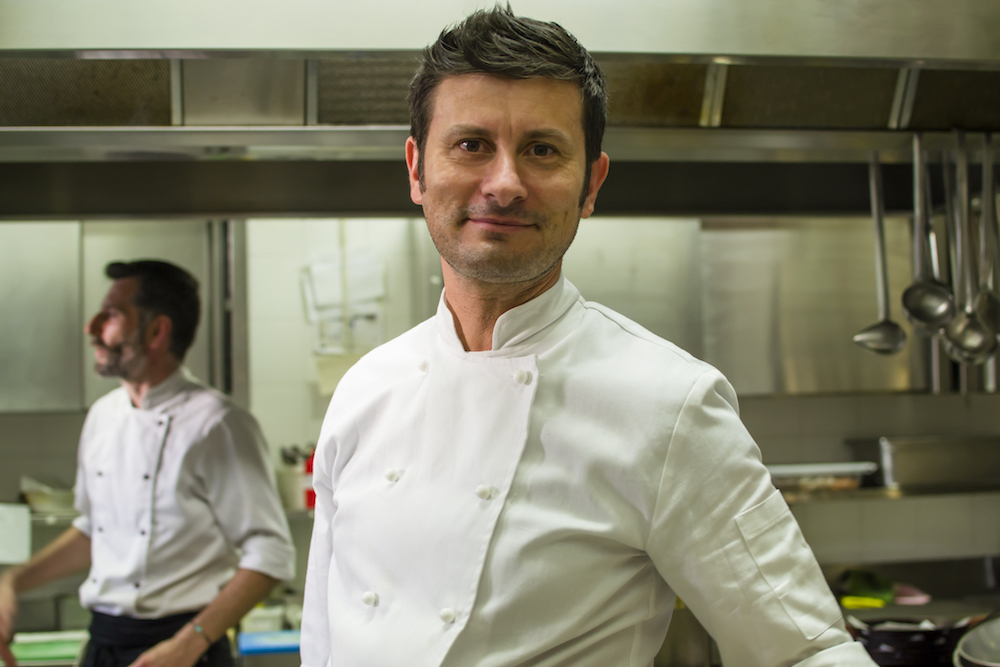 lo Chef e Patron Mirko Giannoni