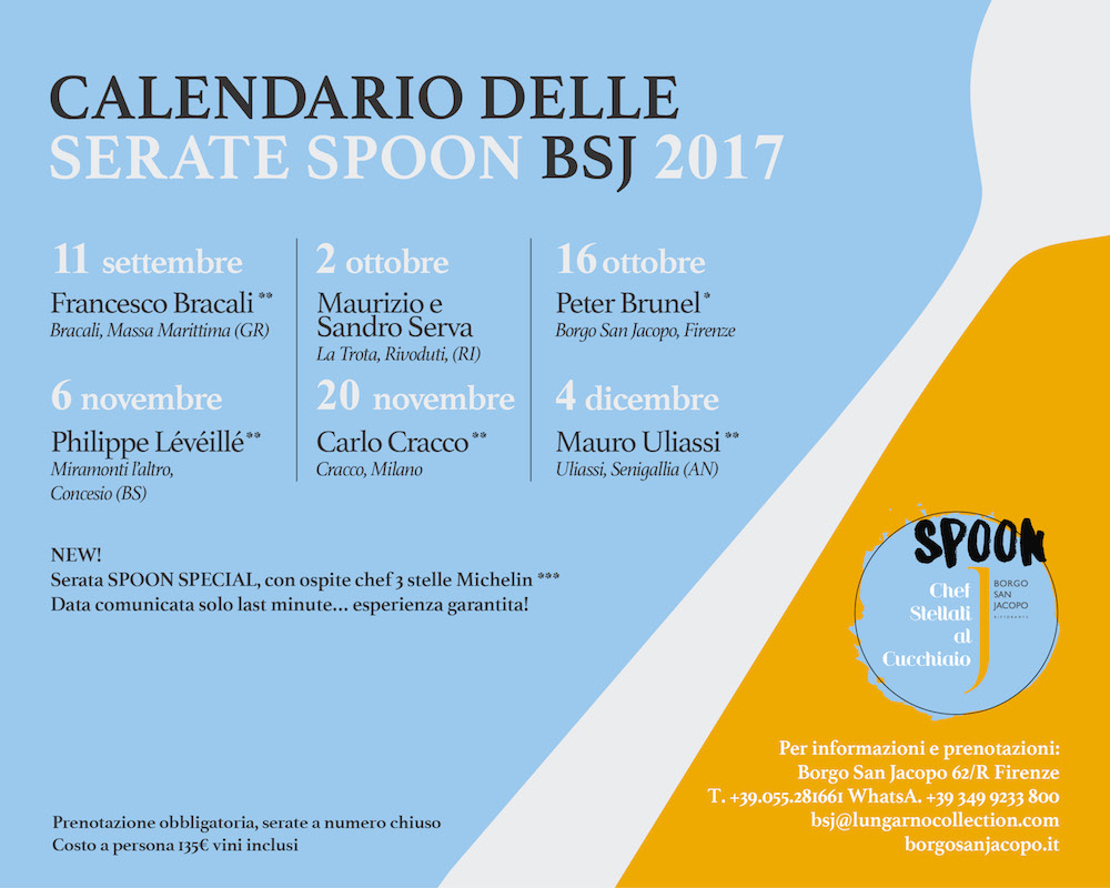 Il calendario delle serate Spoon 2017