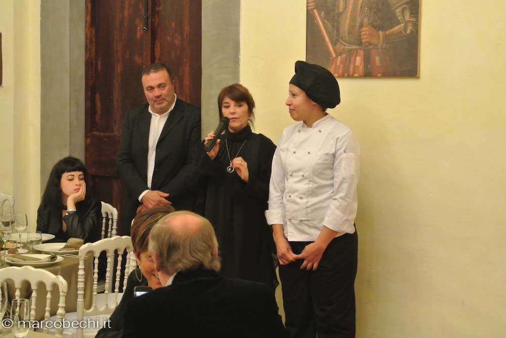 Roberta Capanni spiega con Alessandro Damiani il progetto che coinvolge la Chef marrocchina Nehza Jabbar