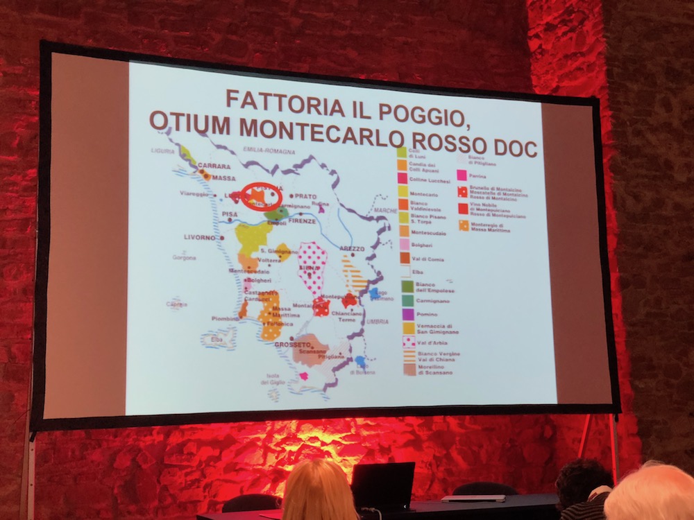 Le varie zone del sangiovese nella Toscana