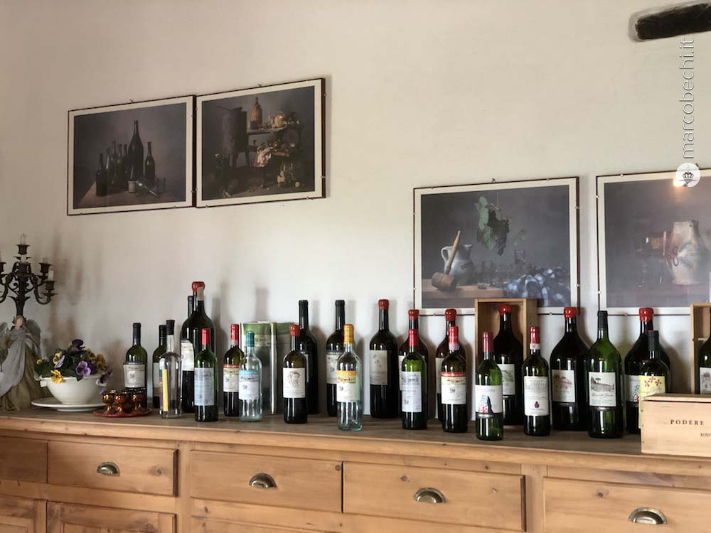 La gamma dei vini di Poggio Scalette
