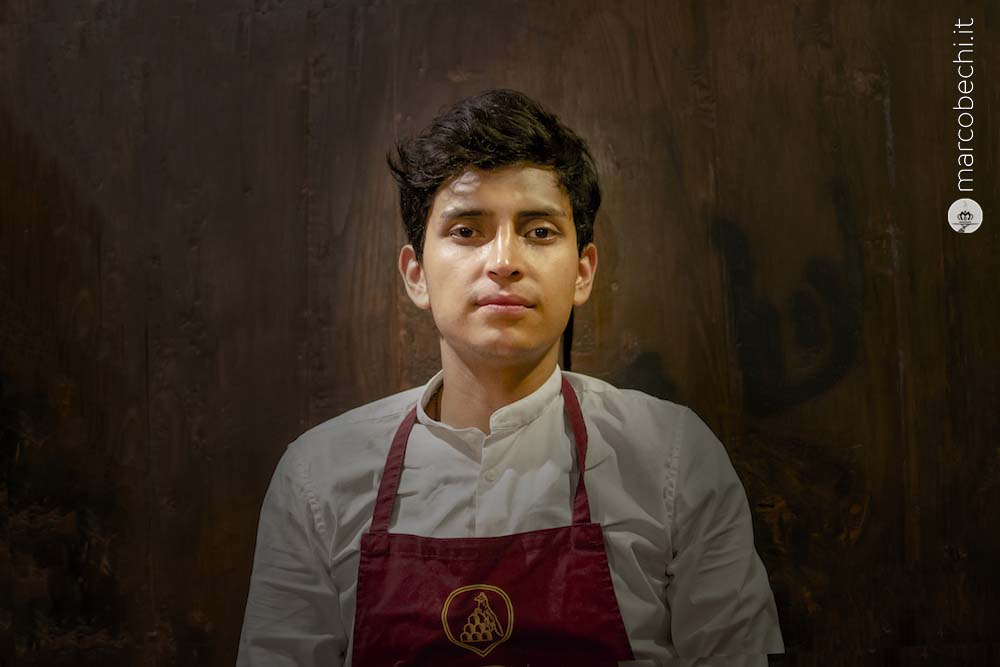 Lo Chef dell'Osteria di Volpaia Juan Camilo Quintero M