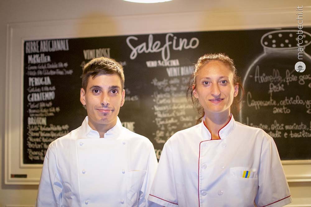 Leandro Faiazza e Elena Adochitei, i cuochi di Salefino Vino & Cucina