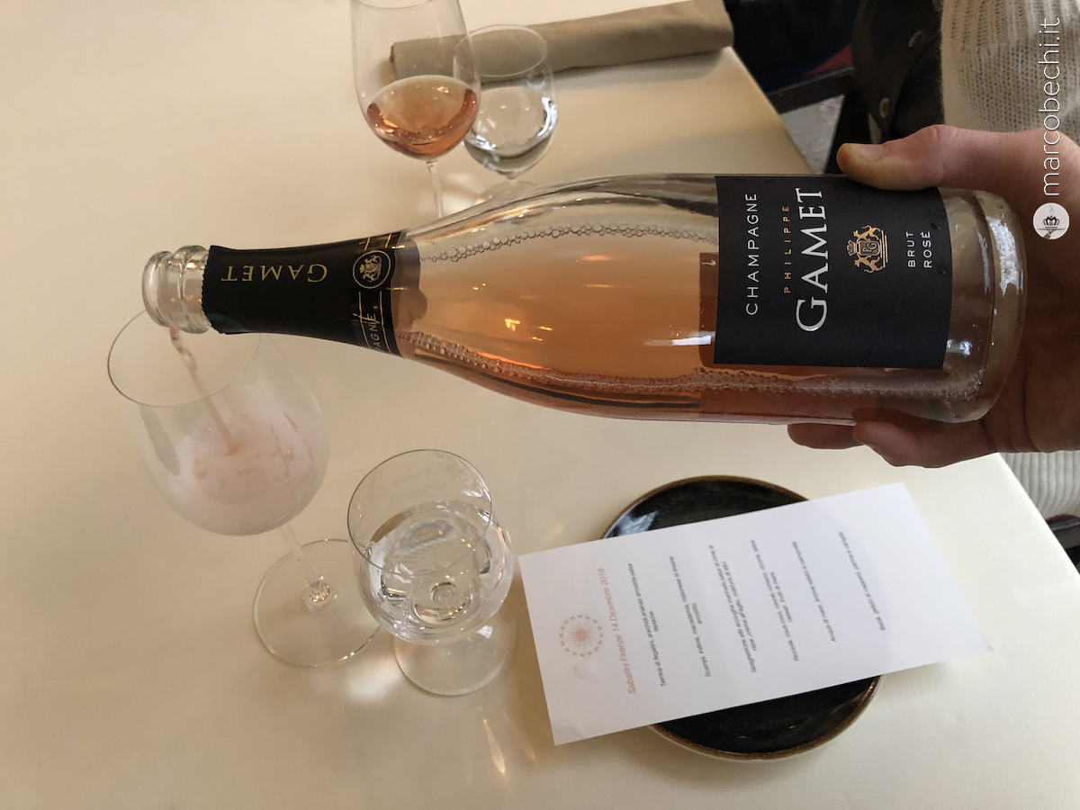 Champagne Brut Rosè Maison Gamet