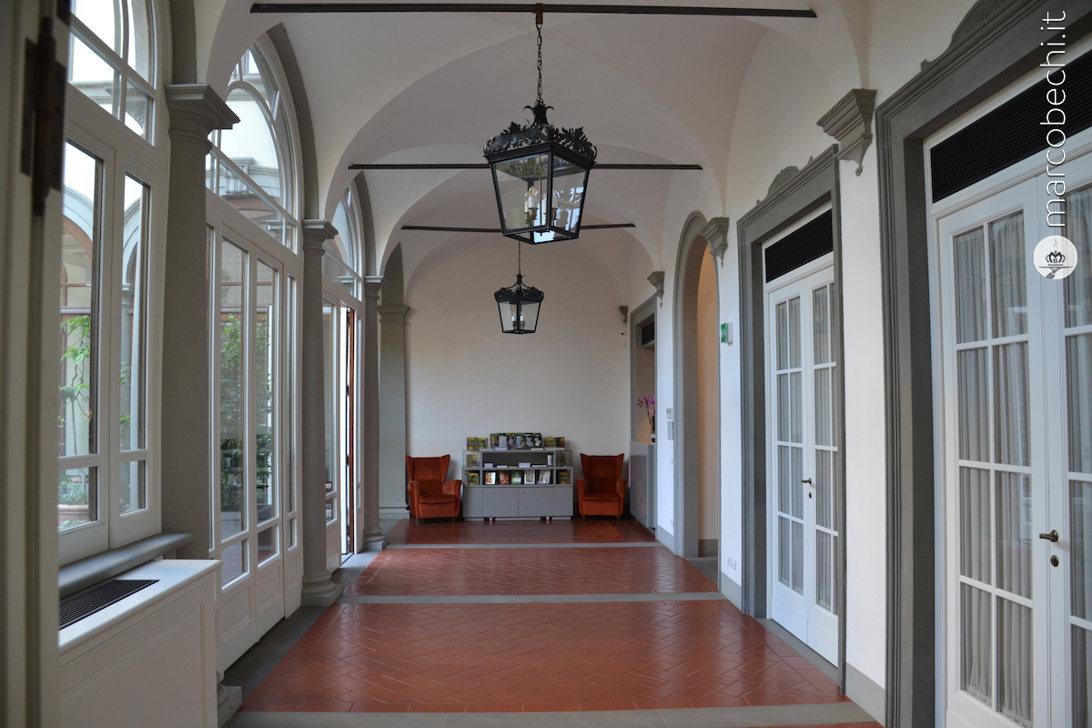 L'interno del palazzo dove sorge il Museo del Profumo di Lorenzo Villoresi 