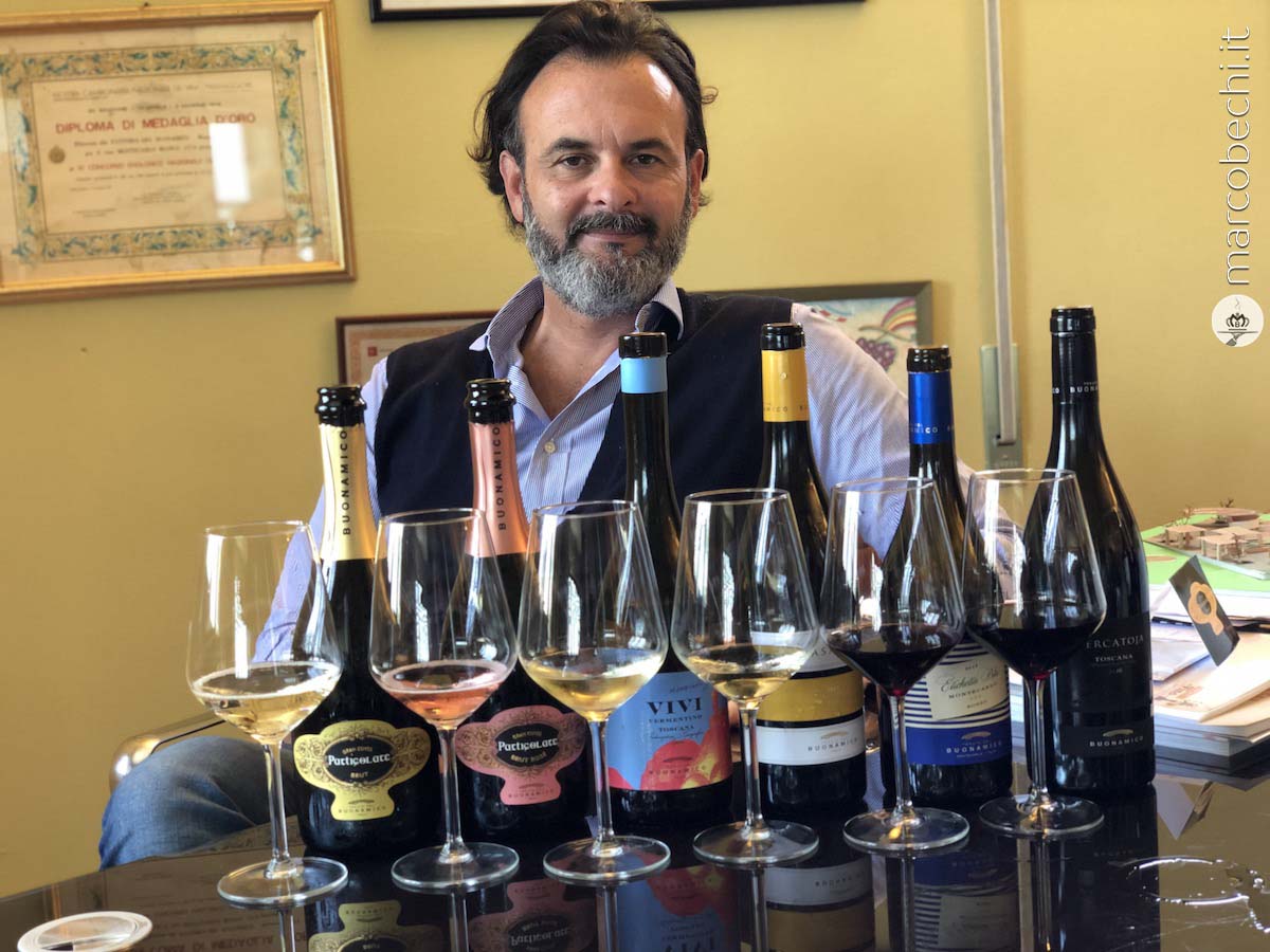 Eugenio Fontana e i suoi vini in degustazione