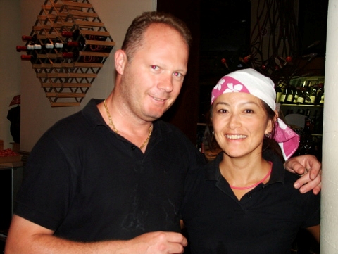Simone Cavallini e Kazuyo Hada