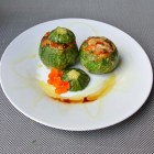Zucchini ripieni di primavera