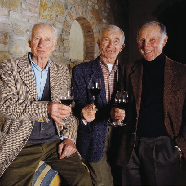 Umberto, Amico e Bernardo Fioroni dal 1971 a Poggio Alloro