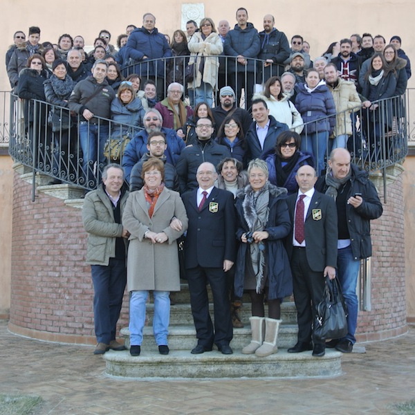 Il gruppo della Fisar Lucca Garfagnana da Tolaini