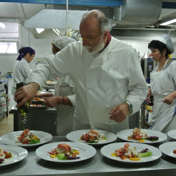 Luciano in cucina