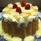 Bavarese all'ananas