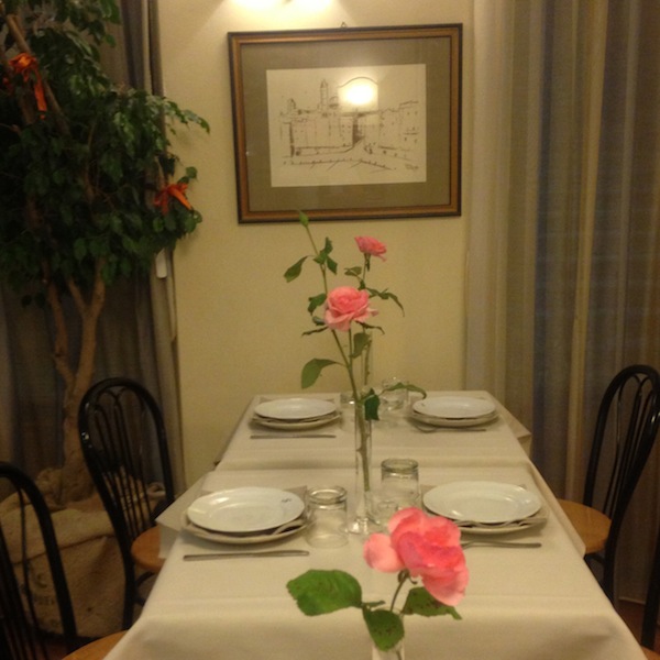 La sala....per mangiare all'Hotel Piccolo Chianti
