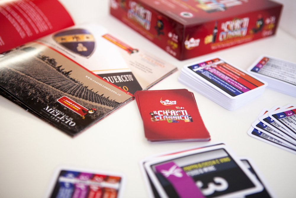 Il primo gioco da tavolo della Collana VINUS, di Giochi Briosi, dedicato al mondo del Chianti Classico