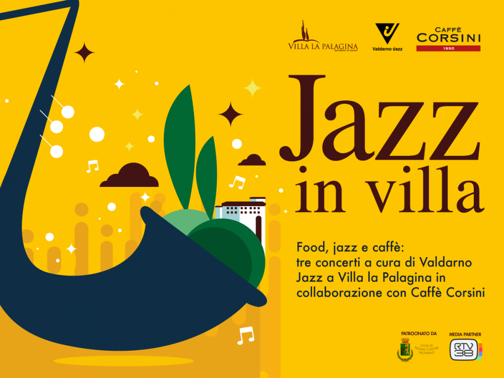 Debutto per “Jazz in Villa” – Buon cibo, caffè e musica a Villa La Palagina