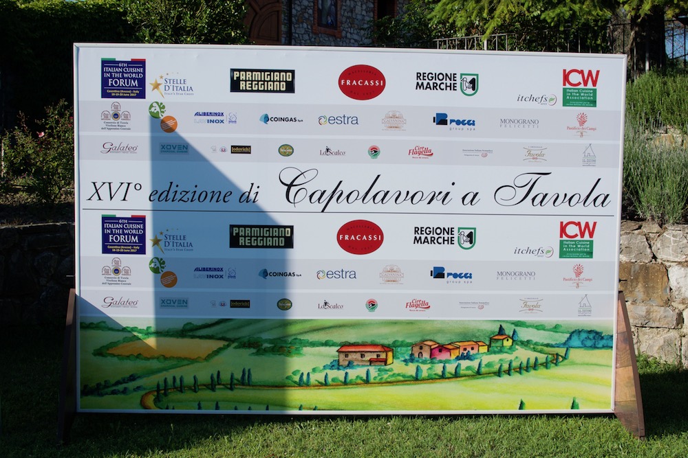 Capolavori a tavola 2017 in Casentino con Simone Fracassi