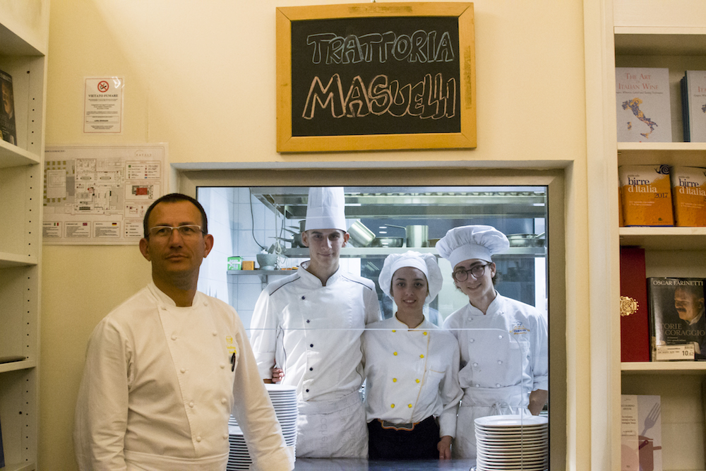 Massimiliano Masuelli (Max) all'Osteria di Sopra a Eataly