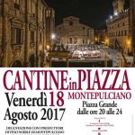 “Cantine in Piazza”: dal 18 agosto il Vino Nobile di Montepulciano in Piazza Grande