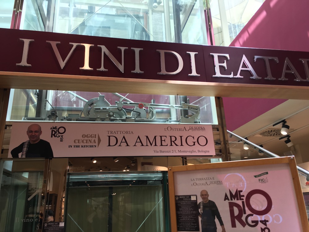 Amerigo 1934 – Cucina Bolognese – alla terrazza e all’Osteria di Sopra di Eataly