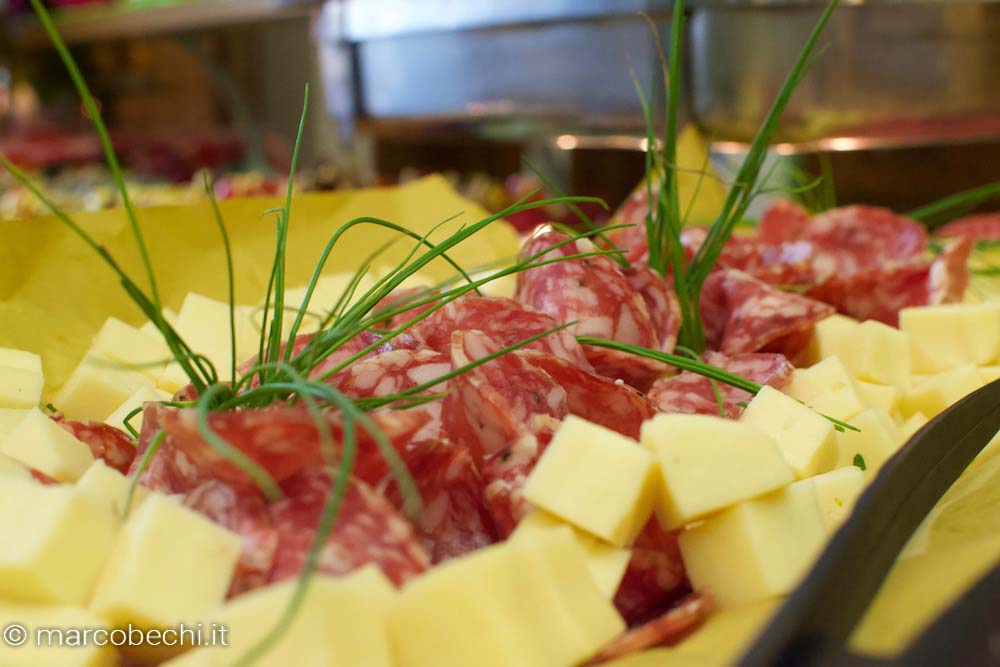 Salame e formaggio