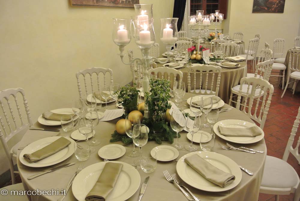 La sala da pranzo