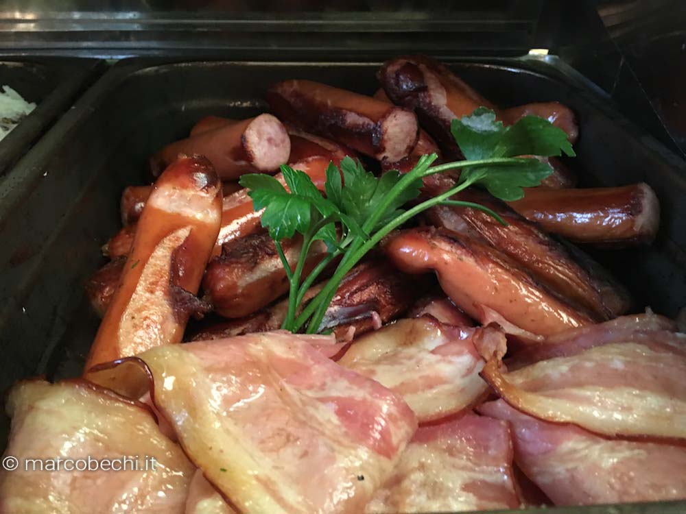 Wurstel e bacon