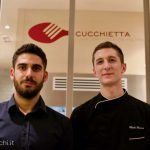 Mattia Stoppa con lo Chef Mirko Mussio