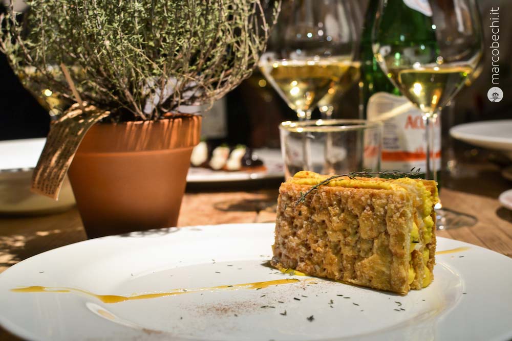 #nivoslider-lbofI-13578-caption-8 Sfoglia salata con crema al caramello, liquirizia e timo