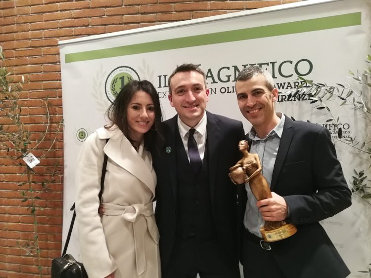 Matia Barciulli, Presidente del Magnifico insieme ai vincitori del Magnifico 2018