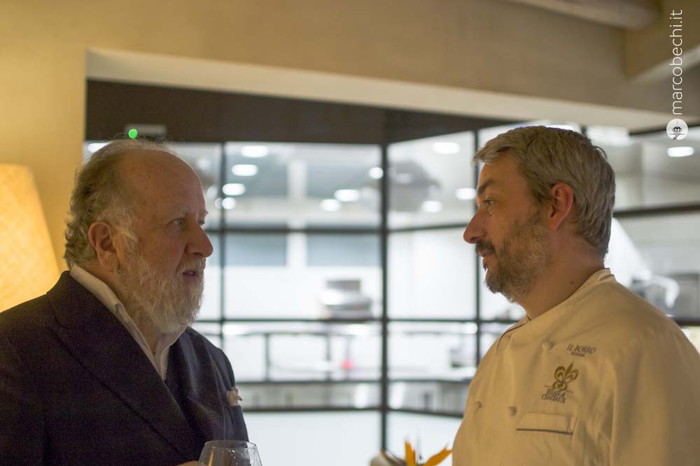 Marco Bechi e lo Chef Andrea Campani