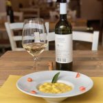 Topini allo Shropshire con Trebbiano d'Abruzzo di Nic Tartaglia