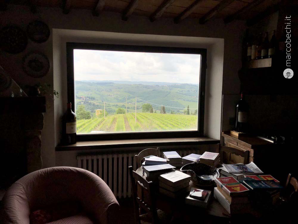 La vista da Poggio Scalette