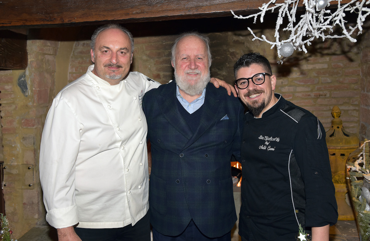 Stupenda serata a 4 mani con Chef Di Pirro * e Chef Curri al Castello del Nero