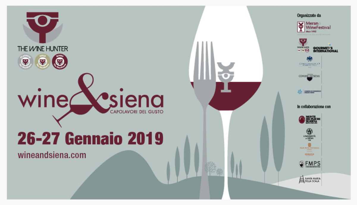 Wine&Siena – Capolavori del Gusto nella sua quarta edizione il 26 e 27 Gennaio a Siena
