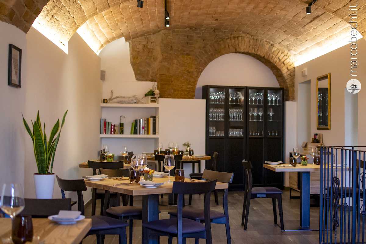 La sala del Ristorante Campo Cedro