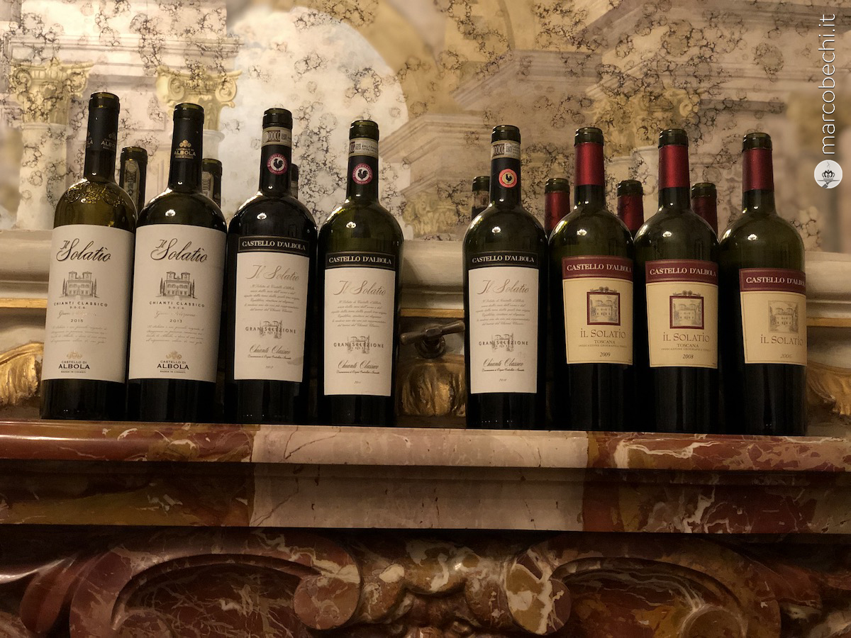 Una indimenticabile verticale di sangiovese – Il Solatio del Castello di Albola