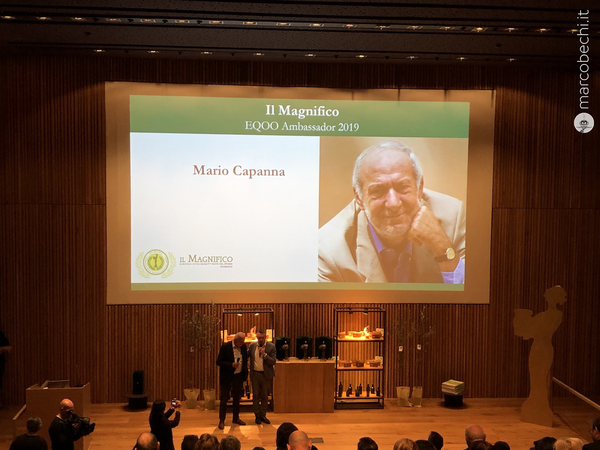 Mario Capanna, il Premio EQOO Ambassador 2019 