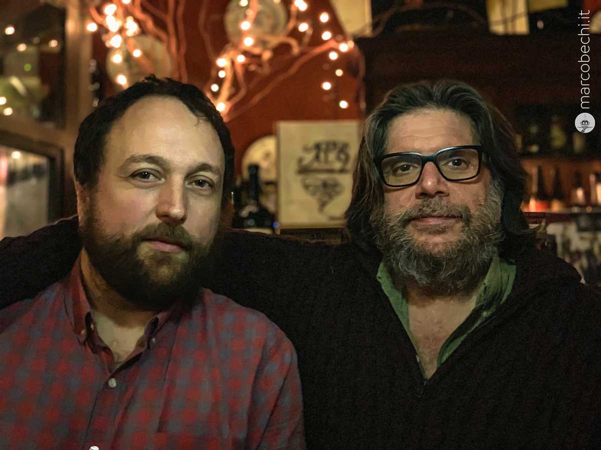Due dei soci dell'Acqua al 2 Valentino Pagliari e Stefano Innocenti