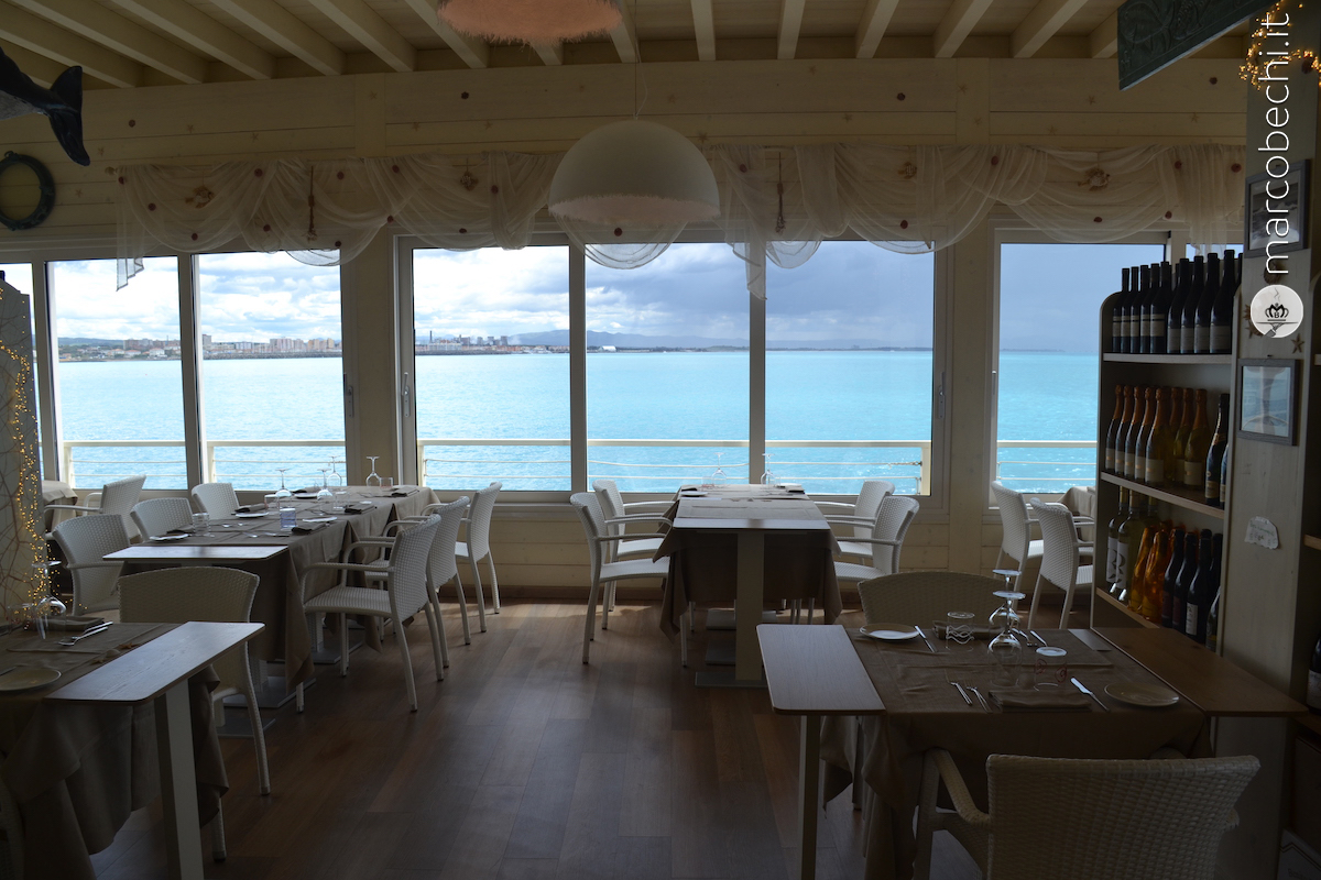 La sala vista mare de La Baracchina