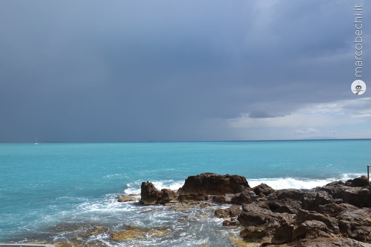 Il mare della terrazza de La Baracchina