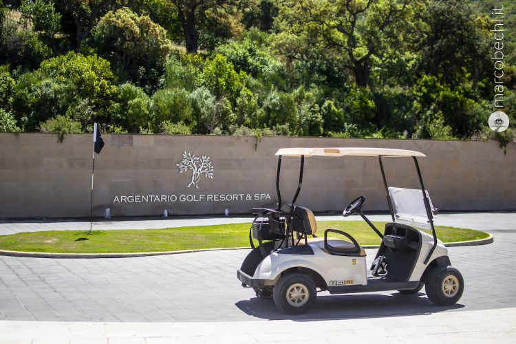 L'ingresso dell'Argentario Golf Resort & Spa