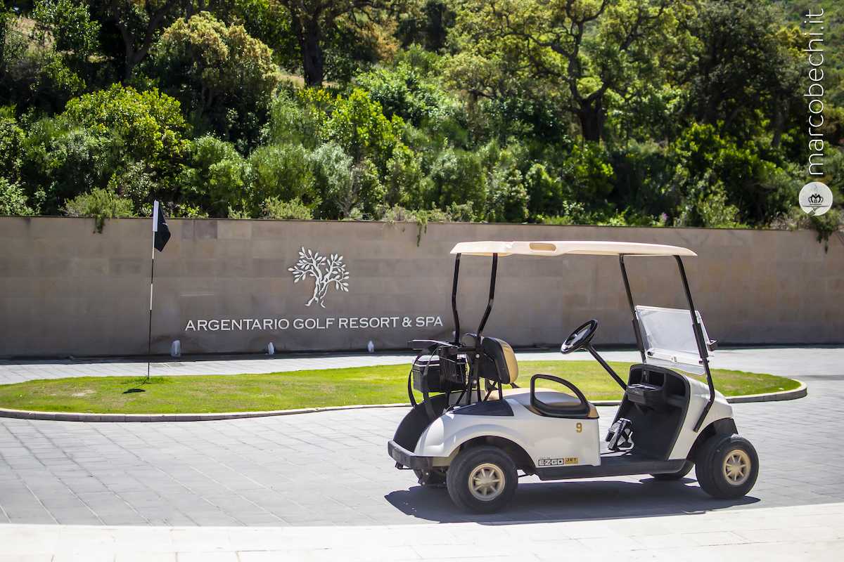 L'ingresso dell'Argentario Golf Resort & Spa