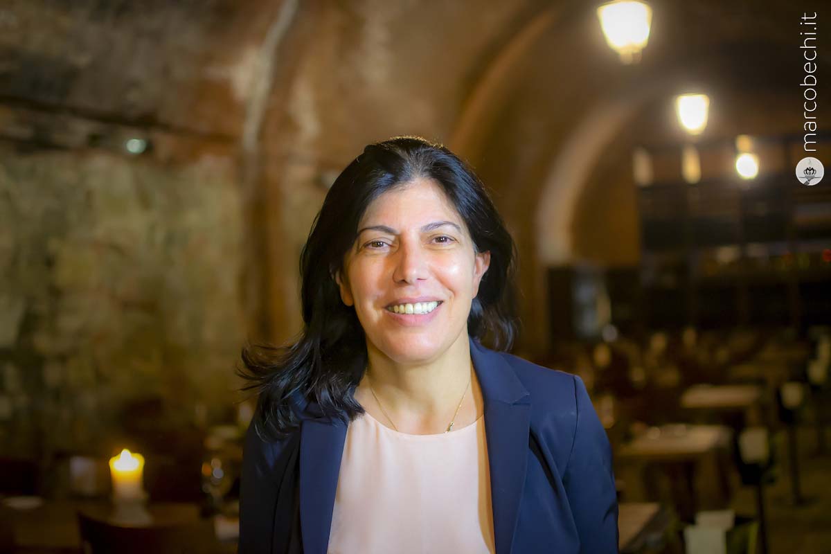 La direttrice di Castel Monastero Graziella Arba