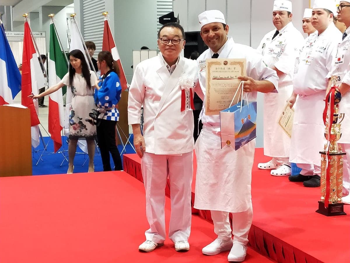 La premiazione di Pablo