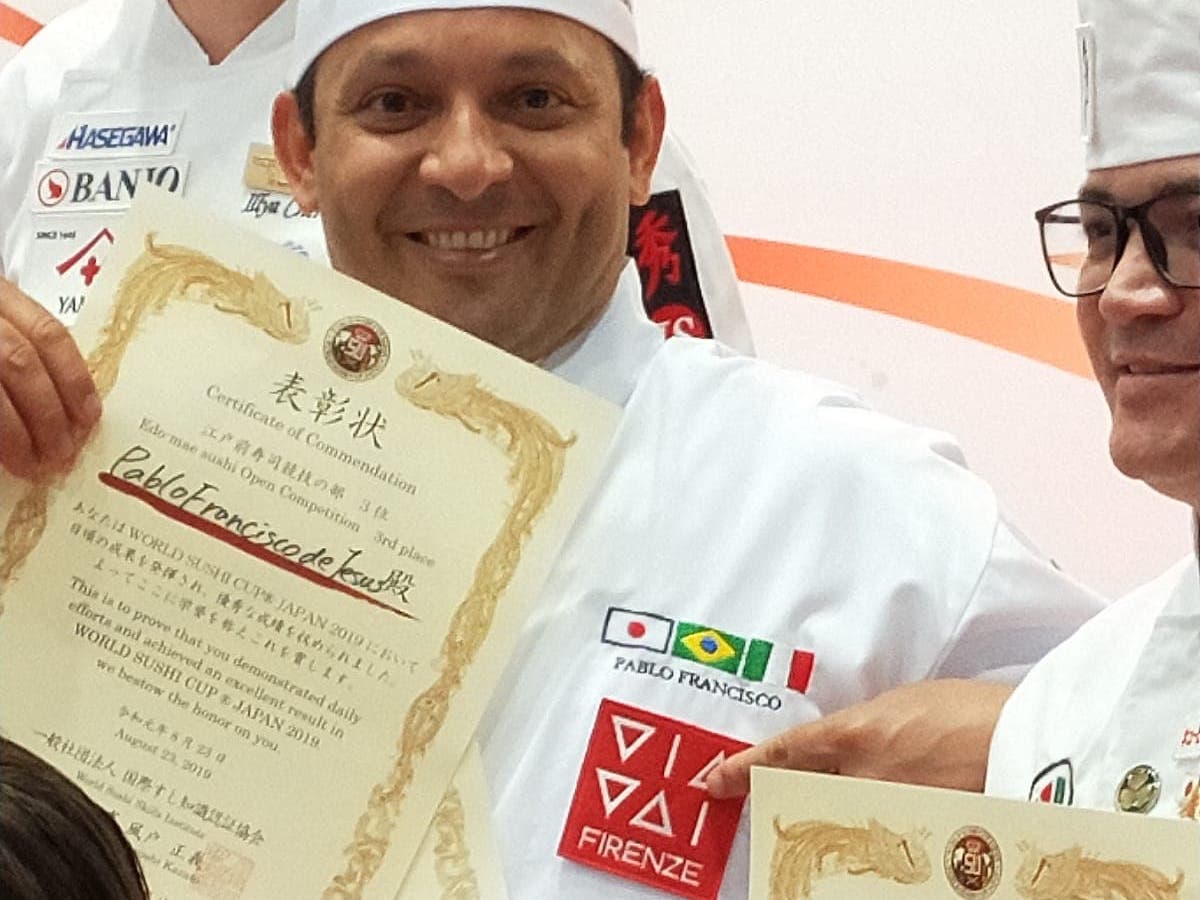 A Firenze abbiamo uno dei vincitori del Sushi Word Cup 2019 di Tokyo