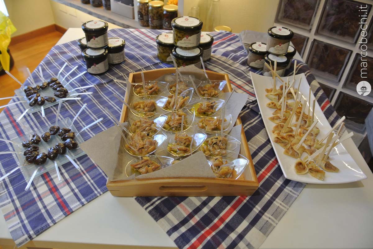 “Caramellatte con tartufo”, “Aristà alla fiorentina con tartufo” e “Cremoso di mele con tartufo”
