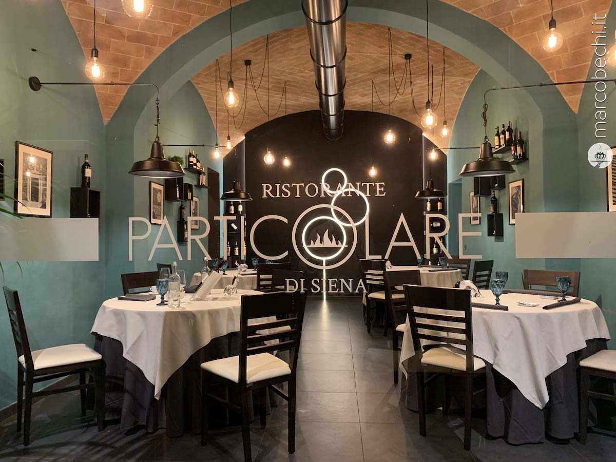 Particolare di Siena - La sala gourmet