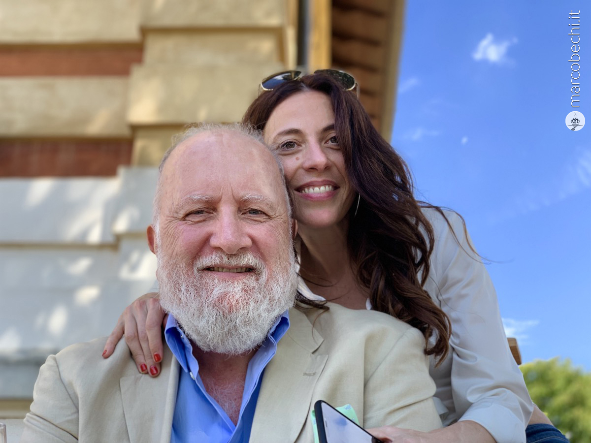 Claudia Bondi e il sottoscritto