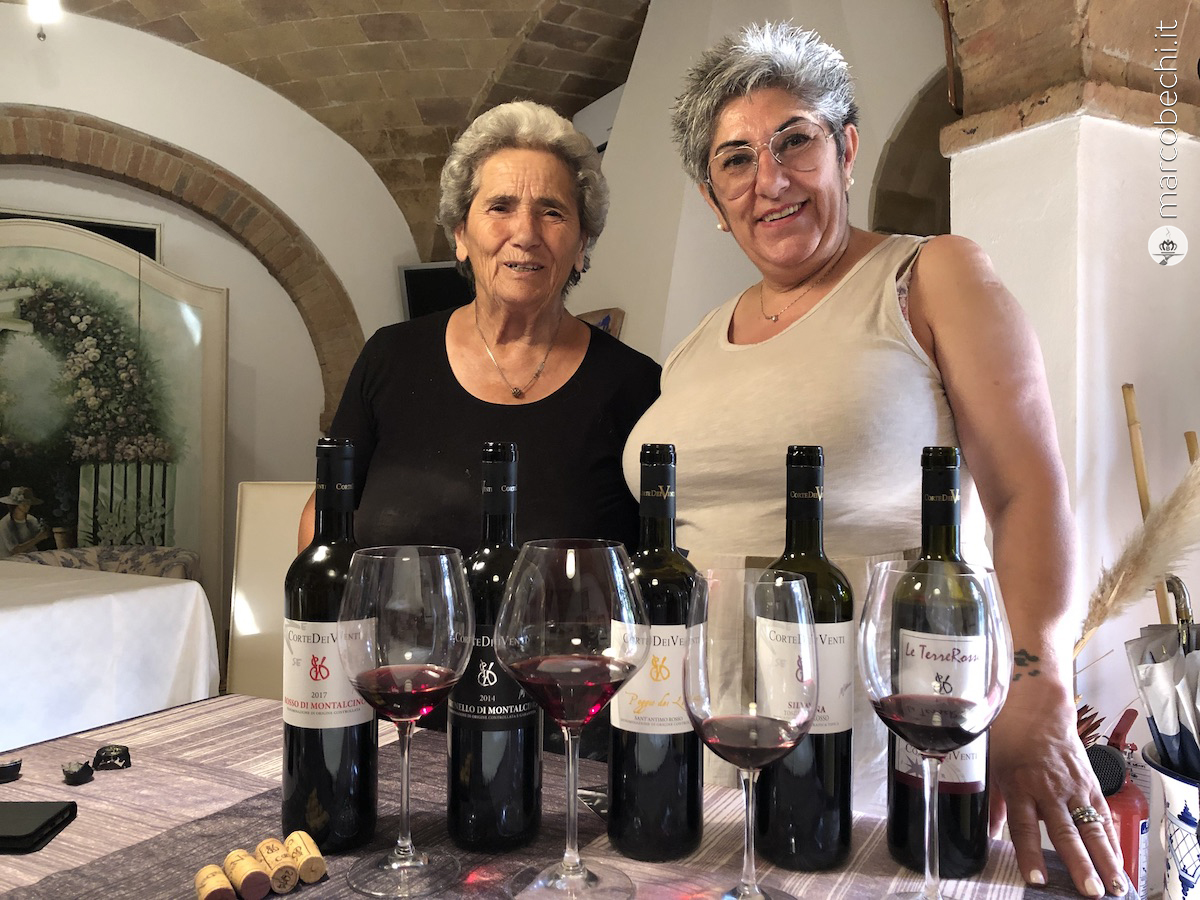 Clara Monaci e la mamma Silvana di Corte dei Venti